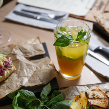 Lemon and Sweet Basil Refresher: A Zesty Delight! 5 Lemon Basil Refresher