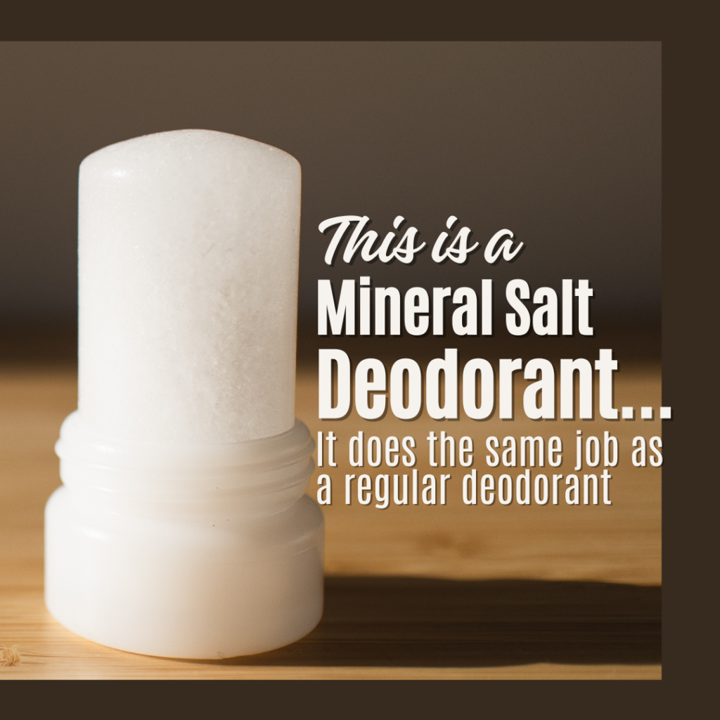 Embrace Freshness: The Magic of Mineral Salt Deodorant 1 Mineral Salt Deodorant