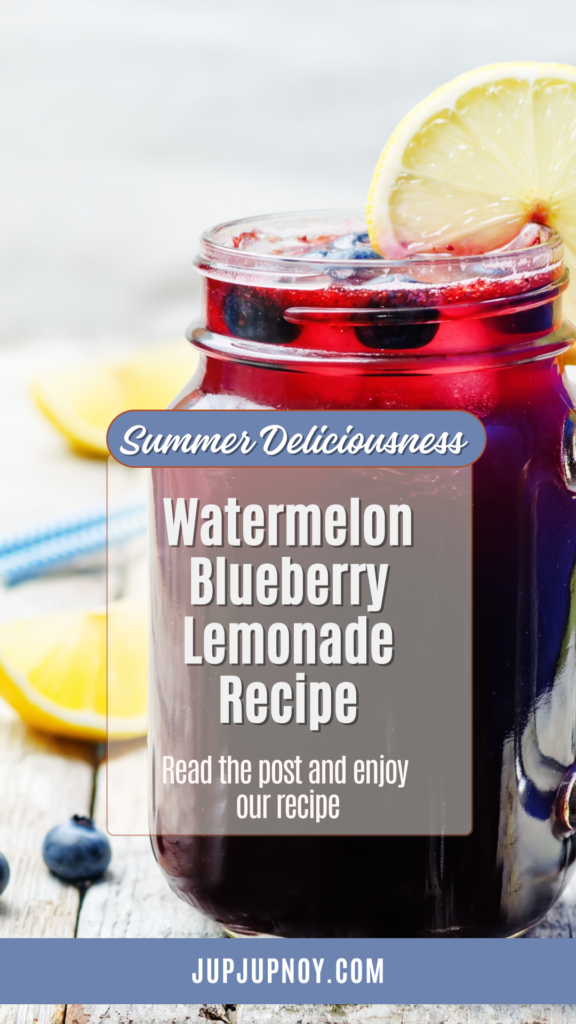 Watermelon-Blueberry Lemonade