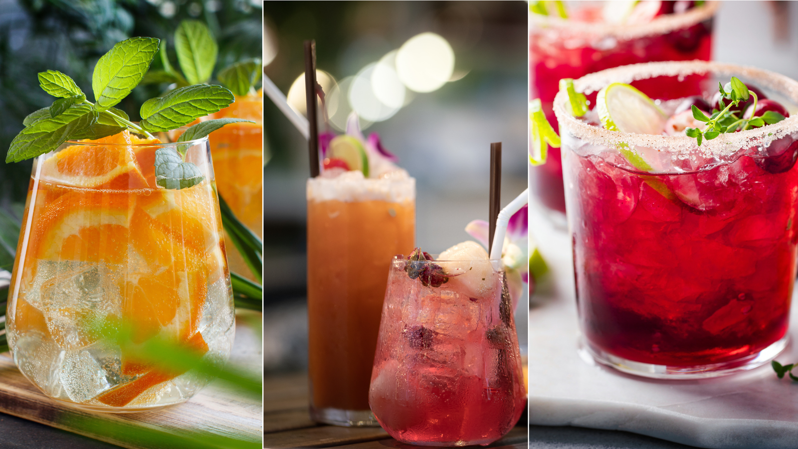 Valentine’s Day Mocktails Valentine's Day Mocktails