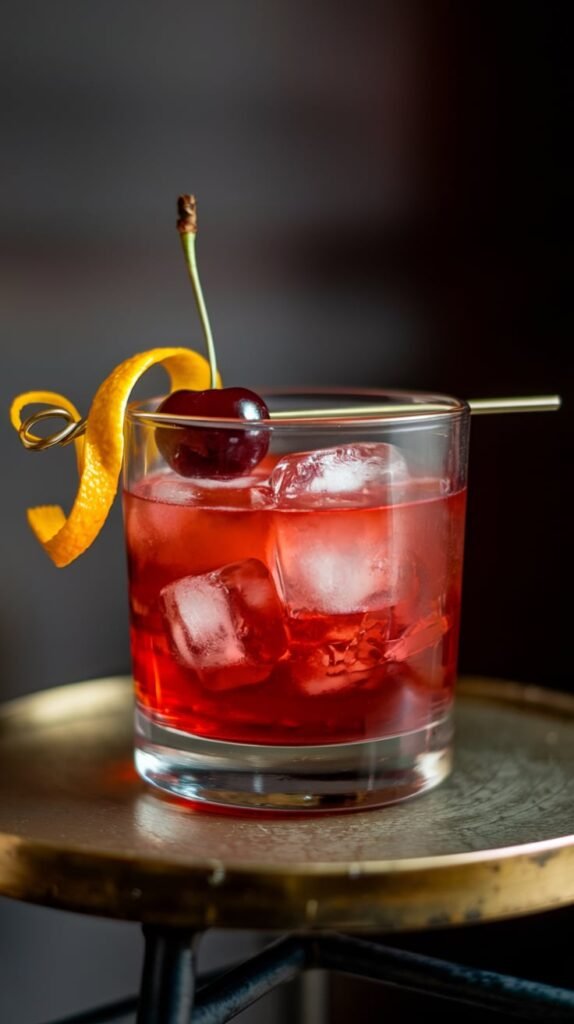 Tart Cherry Old Fashioned