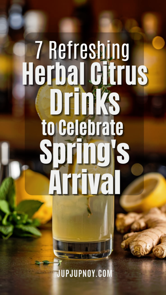 Lemon Herb Fizz: A Refreshing Sparkling Drink 1 Lemon Herb Fizz