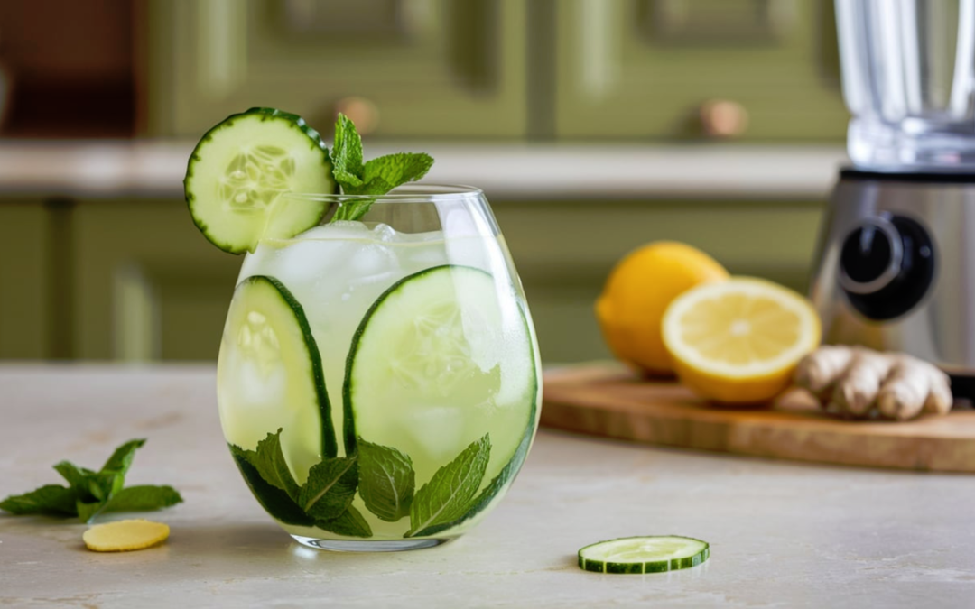 Refresh Your Day: Citrus Herb Infusion, Sunshine in a Glass