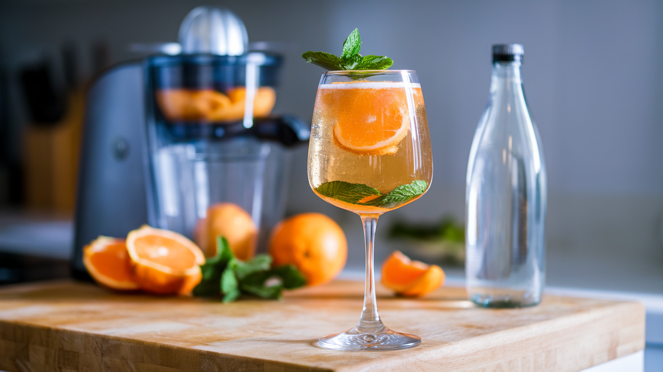 Tangerine Mint Sparkler Tangerine Mint Sparkler