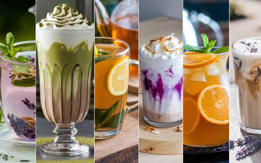 7 Refreshing and Luxurious Seasonal Coffee and Tea Creations to Brighten Your Days