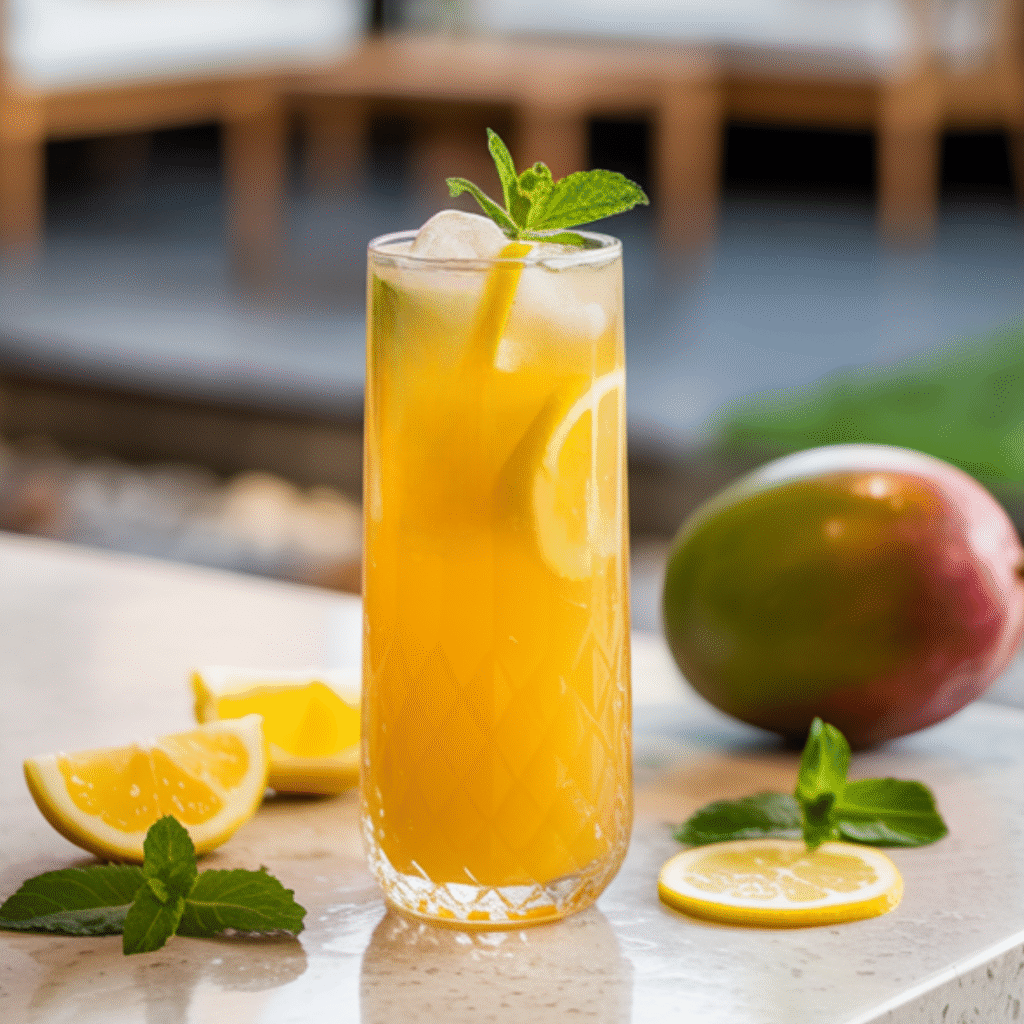 5 Irresistible Mango Smoothies and Drinks: Refresh Your Summer with These Amazing Recipes! 4 Mango Mint Lemonade