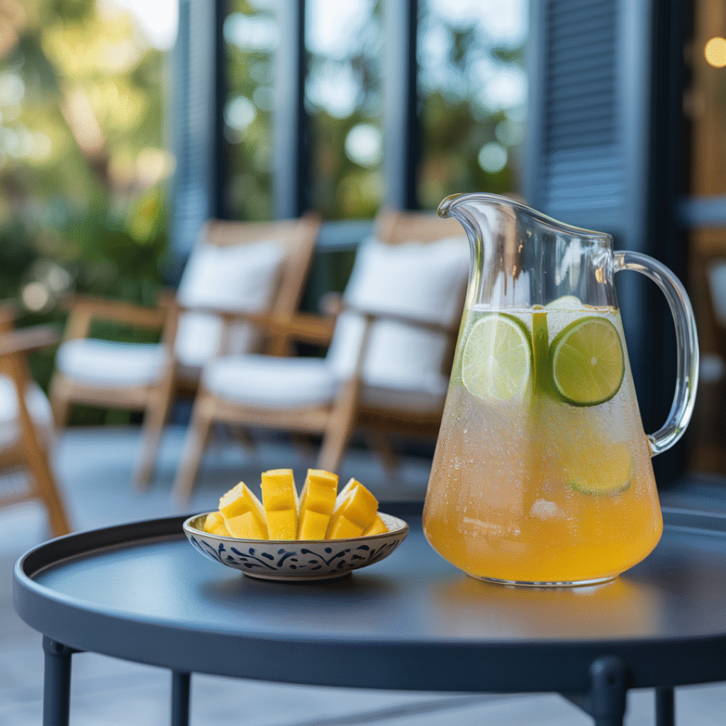 5 Irresistible Mango Smoothies and Drinks: Refresh Your Summer with These Amazing Recipes! 5 Sparkling Mango Lime Spritzer