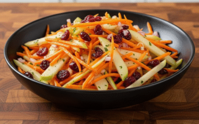Celebrate with a Vibrant Apple Carrot Cranberry Salad: Unforgettable Thanksgiving Joys